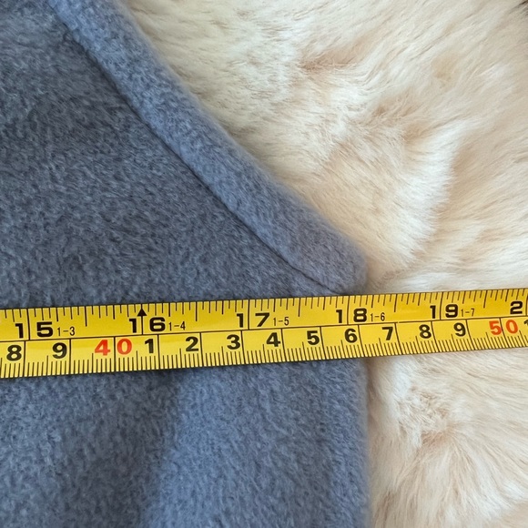 Blue Gray Columbia Fleece Vest Size Medium - Picture 7 of 8